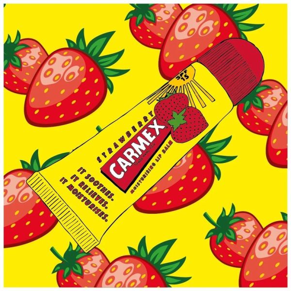 Strawberry Lip Balm Tube - 10 g