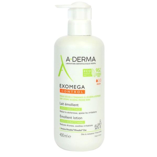 A Derma Exomega Control Lait 400Ml
