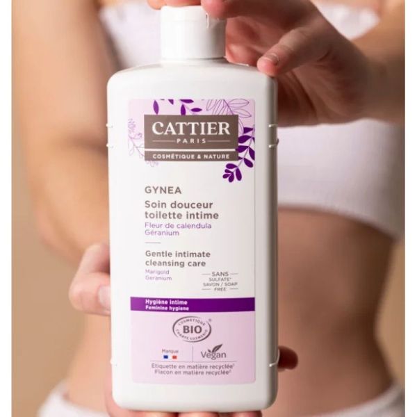 Soin douceur toilette intime Gynea - Grand format - 500 ml