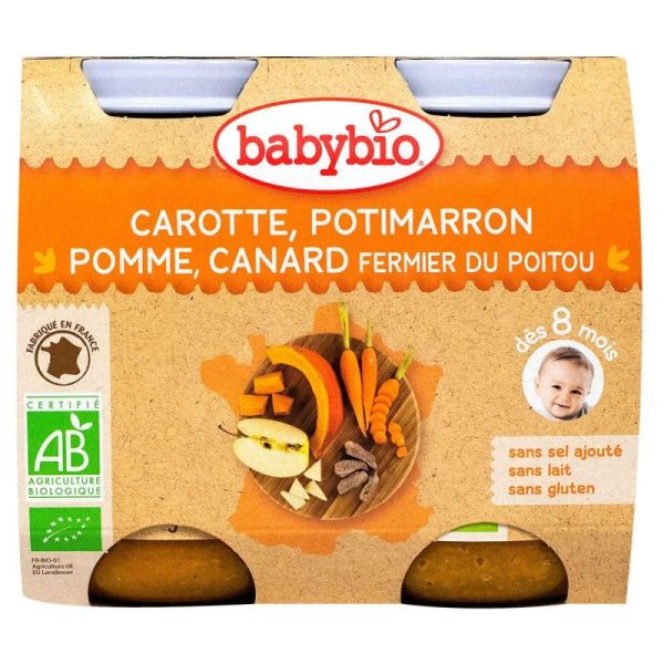 Vitbabybio Legume/Canard F 200G2