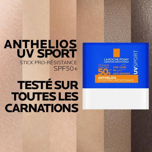 Anthelios UVSPORT Stick Pro-Resistance SPF50+ - 10 ml