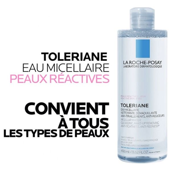 Eau Micellaire Tolériane - 2 x 400 ml