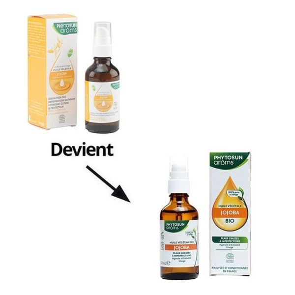 Huile vegetale de Jojoba Bio - 50 ml