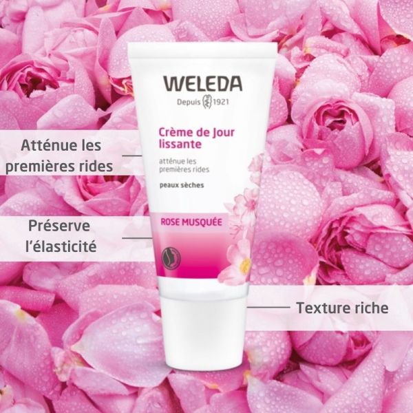 Rose Musquée crème de jour lissante - 30 ml