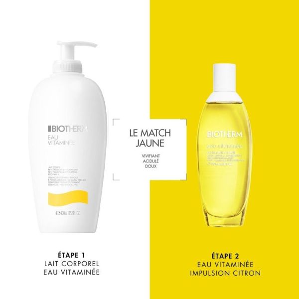 Eau Vitaminée - Impulsion Citron - 100 ml