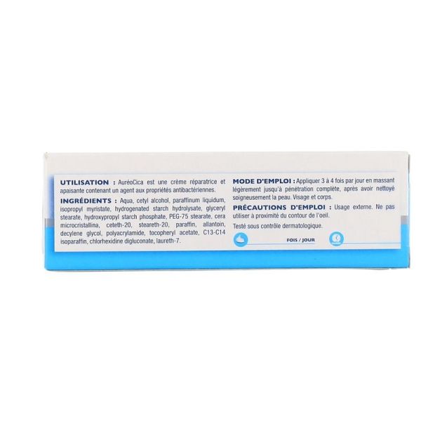 Aureocica Creme Reparatrice Antibacterienne - 20 g