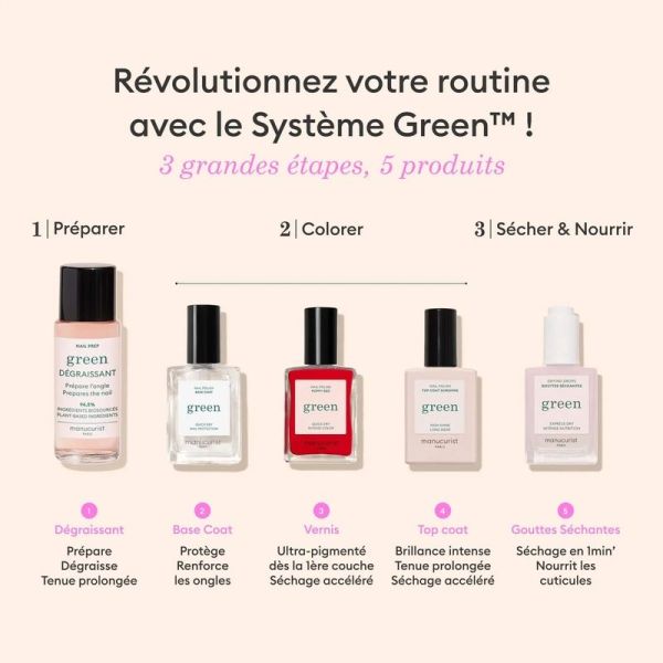 Vernis à ongles Green - Lisa Lilas - 15 ml