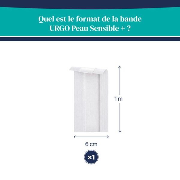 URGO Peau Sensible + Pansements (Boîte de 30)