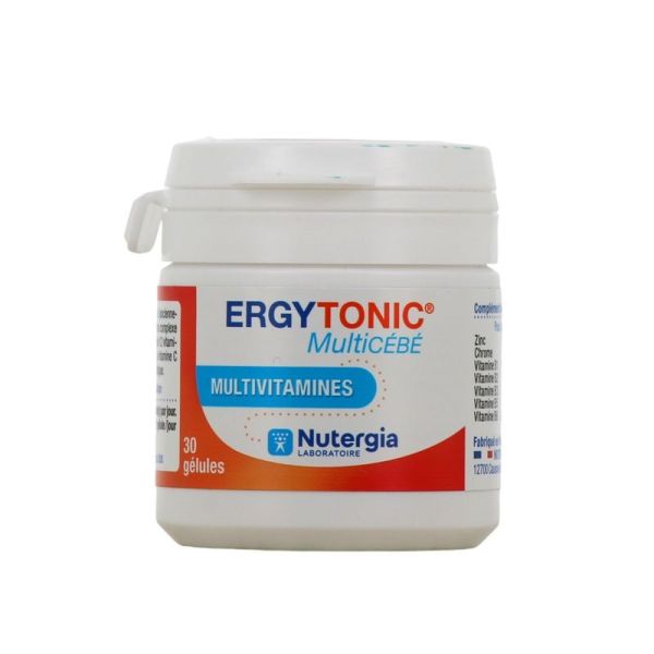 ERGYTONIC MultiCÉBÉ Multivitamines - 30 gélules