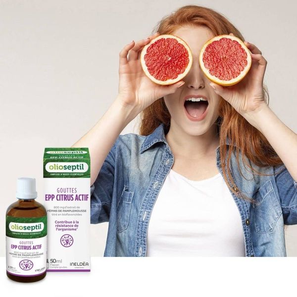 Gouttes EPP Citrus Actif - 50 ml