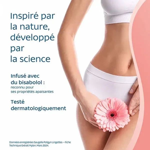 Poligyn Lingettes Hygiène Intime - 15 lingettes
