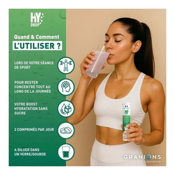 Hydrop Vitamines et Minéraux - 20 comprimés