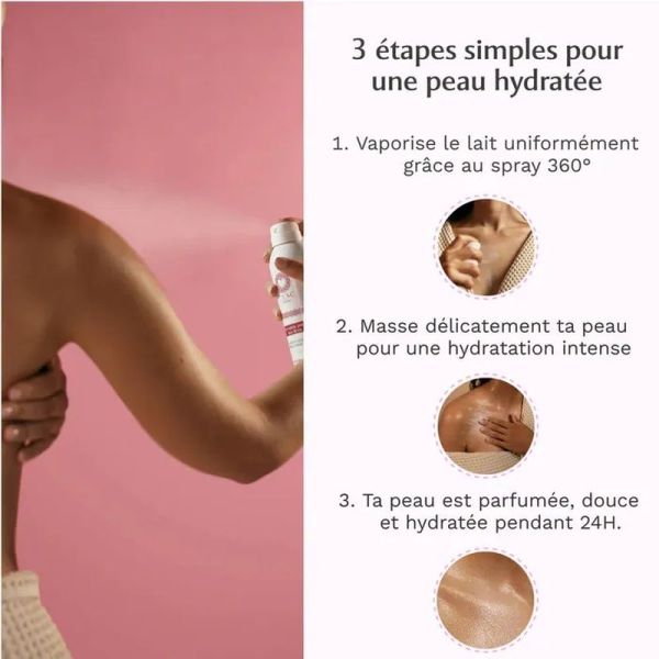 Lait en Spray Parfumé au Sweet Litchi - 200 ml