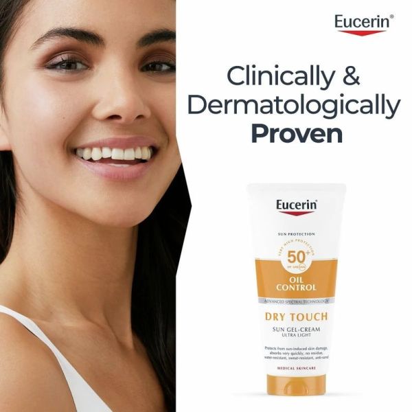 SUN OIL CONTROL Gel-Crème Toucher Sec SPF 50+ SUN - 200 ml