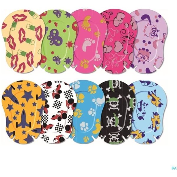 Pansements oculaires occlusion Soft Girls - Medium, 50 pansements