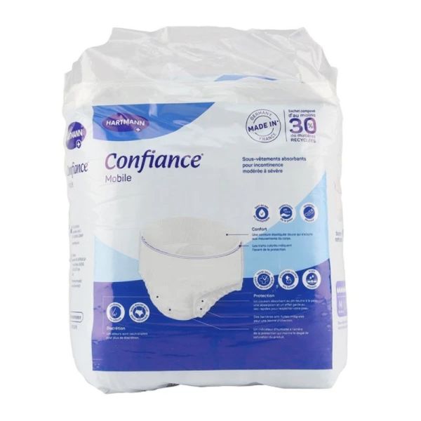 Confiance Mobile Slip 8 gouttes - Taille S (sachet de 14)