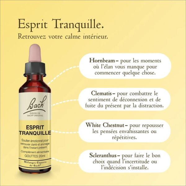 Fleurs de Bach Esprit Tranquille - 20 ml