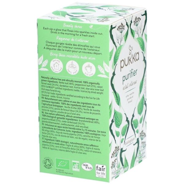 Purifier Éclat Intérieur Sachets d'Infusion - 20 sachets