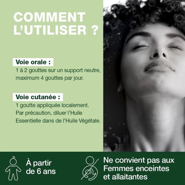 Huile Essentielle de Menthe poivree - 10 ml