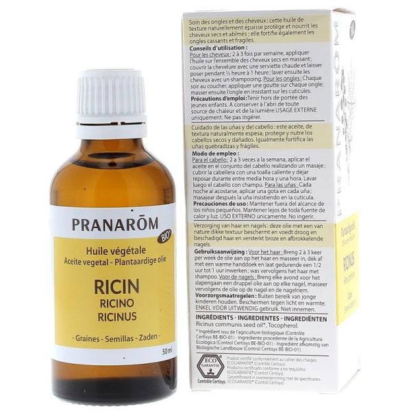 Huile Végétale de Ricin - 50 ml