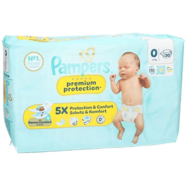 Premium Protection - Taille 0 moins de 3 kg - 30 unités