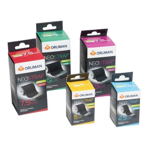 Orliman Bande de contention Neostrap - 7,5 cm x 1 m