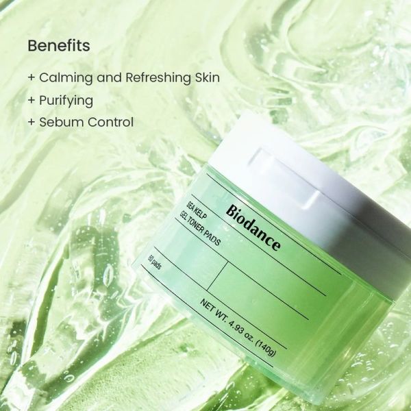 Sea Kelp Gel Toner Pads - 140 g