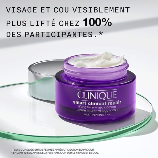 Crème Liftante Visage + Cou Smart Clinical Repair - 50 ml