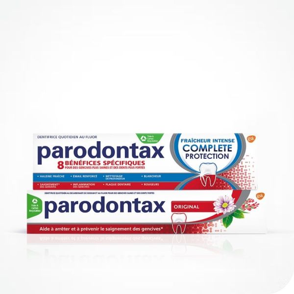 Dentifrice Réparation Active Gencives - Menthe Fraîche - 2 x 75 ml