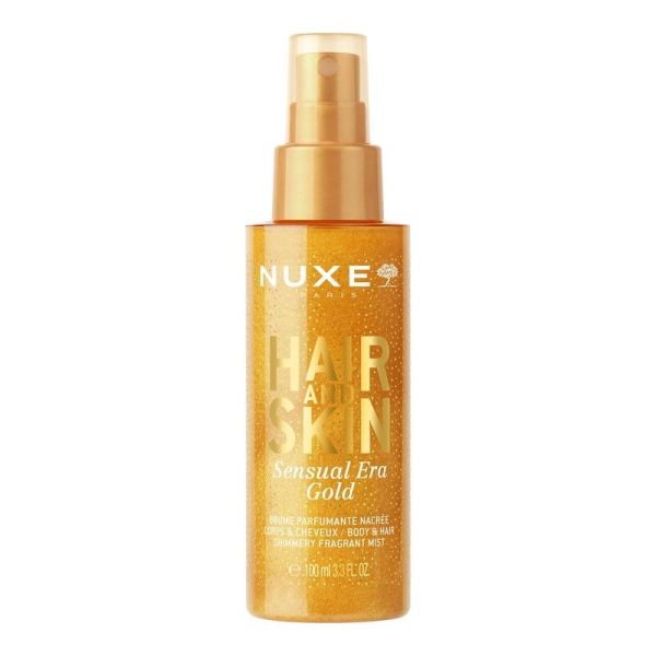 Brume parfumante nacrée corps et cheveux Hair and Skin - Sensual Era Gold - 100 ml