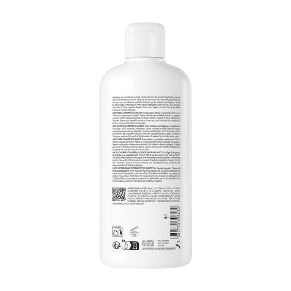 KELUAL SQUANORM Shampooing Régulateur Anti-pelliculaire - 400 ml