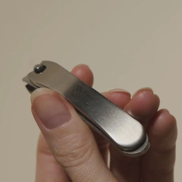 Coupe-ongles de poche en acier inoxydable - 6,4 cm