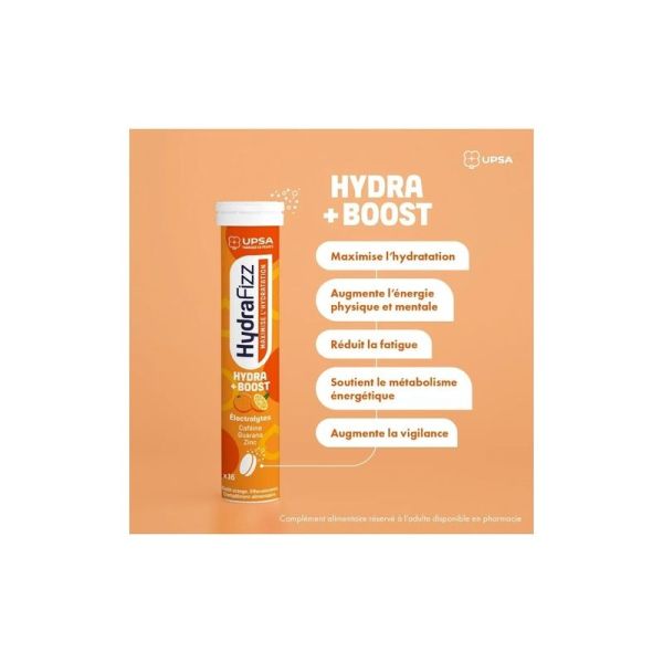 Hydra +Boost - 16 comprimés effervescents