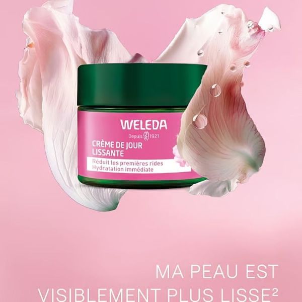Crème de Jour lissante Rose Musquée & Thé blanc - 40 ml