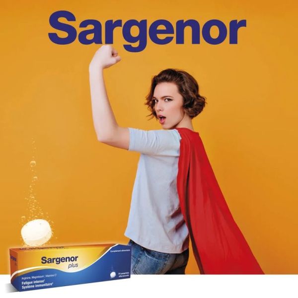 Sargenor Plus comprimes effervescents - 14 comprimes