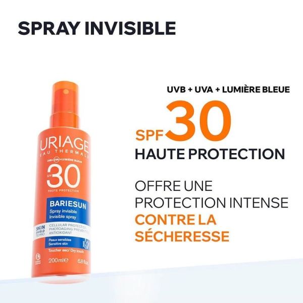 Spray Invisible SPF30 Bariésun - 200 ml