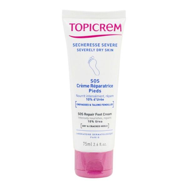 Topicrem Ur 10 Cr A/Calosite Pieds 75Ml