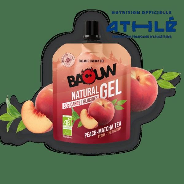 Energy Gels Peach - Matcha Tea - 85 g