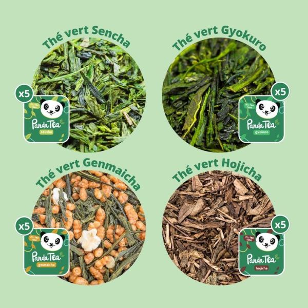 Assortiment Thés Japonais - 20 sachets