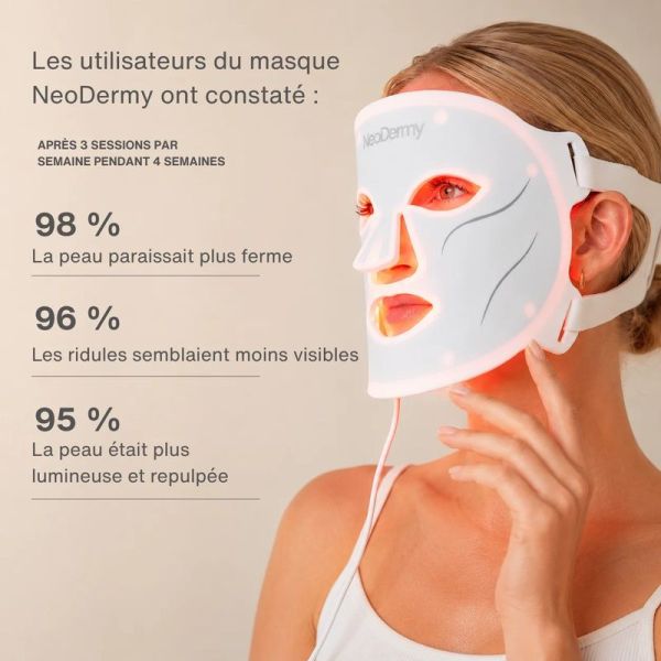 LED Light Therapy Mask - 1 unité