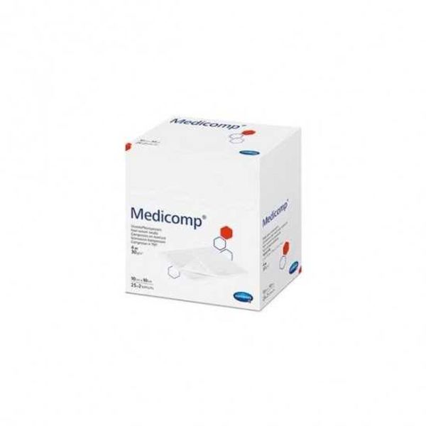 Medicomp Compr stérile - 7,5 x 7,5 cm, 25 sachets de 2