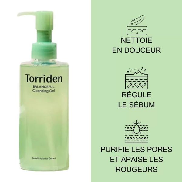 Gel Nettoyant CICA équilibrant BALANCEFUL - 200 ml