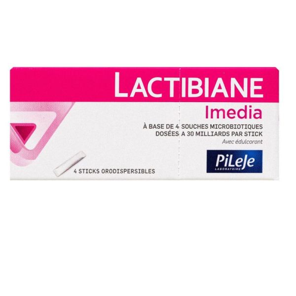 Pileje Lactibiane Imedia 4 Sticks
