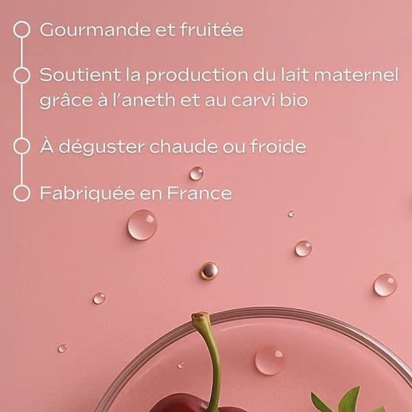Tisane Allaitement bio Fruits rouges - 20 sachets de 2 g