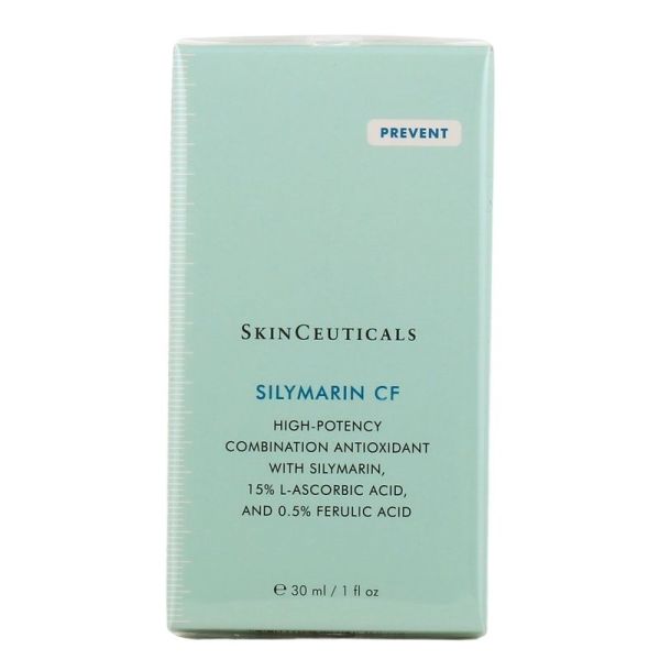 Trousse Routine Rides & Imperfections - Sérum Silymarin CF Antioxydant 30 ml, Crème Solaire SPF50 Visage Offerte 15 ml