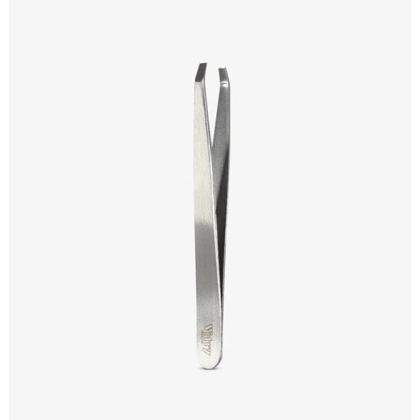 Pince à épiler professionnelle à mors crabe - 9,5 cm