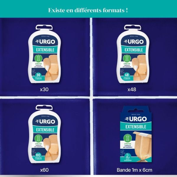 Extensible - 30 pansements
