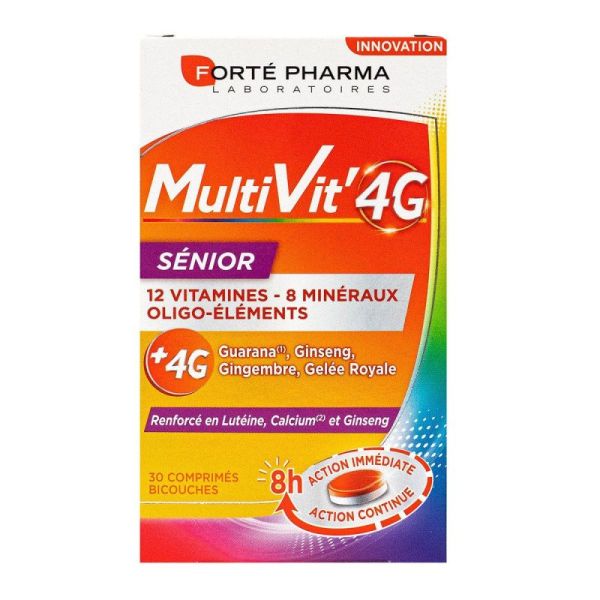 Forte Multivitapos 4G Senior 30Cps