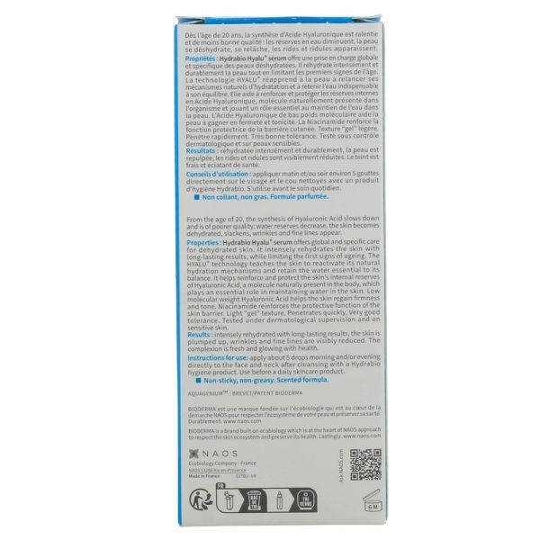 Hydrabio Hyalu+ Serum - 30 ml