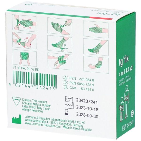 Filet tubulaire très élastique Tg Fix 4 m - Taille B